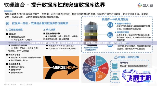 (探索中文资源数据库800字) 探索中文资源数据库8：如何有效利用并整合信息提升研究效率?