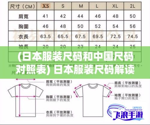 (日本服装尺码和中国尺码对照表) 日本服装尺码解读：了解一码二码三码与国际尺寸的对应关系