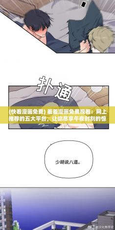 (快看漫画免费) 羞羞漫画免费观看：网上推荐的五大平台，让你尽享午夜时刻的惊喜