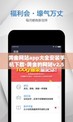 黄金网站app大全安装手机下载-黄金的网站v2.5.8最新版