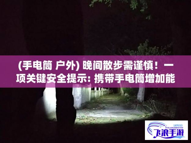 (手电筒 户外) 晚间散步需谨慎！一项关键安全提示: 携带手电筒增加能见度