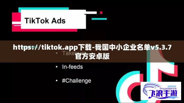 https://tiktok.app下载-我国中小企业名单v5.3.7官方安卓版